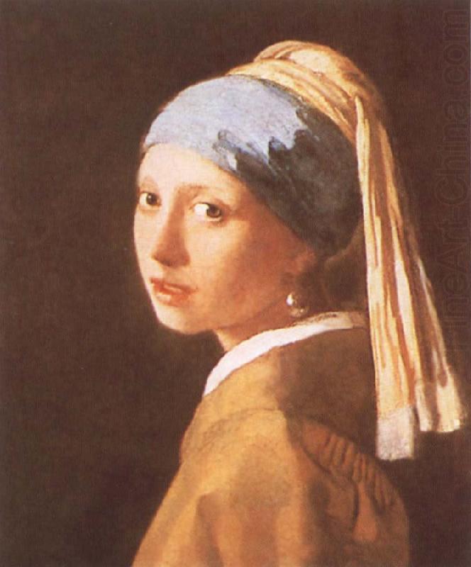 VERMEER VAN DELFT, Jan Girl with a Pearl Earring china oil painting image